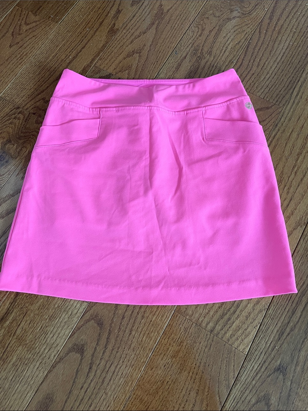 Lilly Pulitzer Neon Pink A-Line Mini Skort